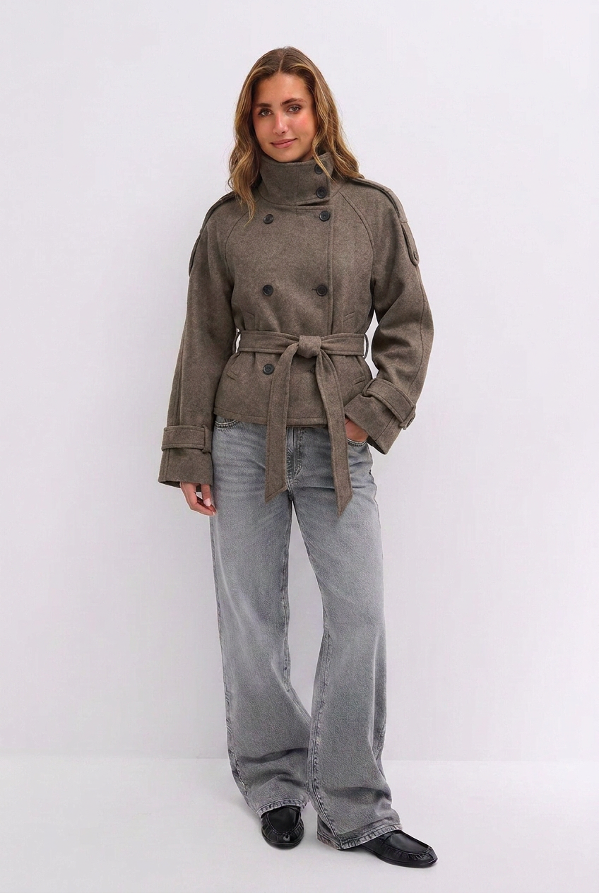 Safron Trench Coat