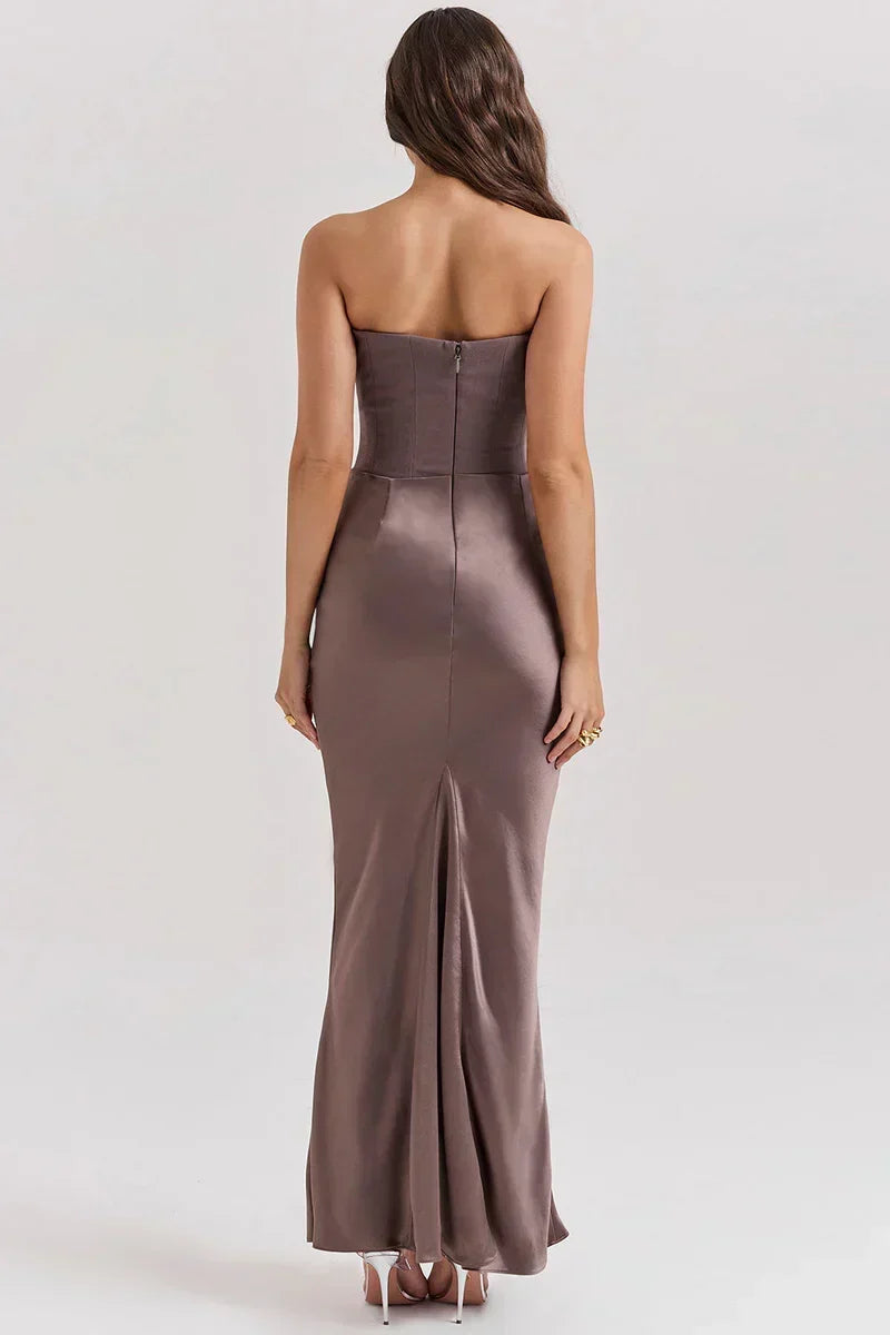 Bella Elegant Strapless Dress