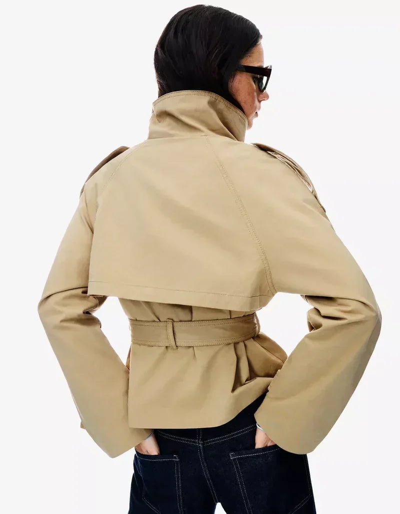 Elise Short Trench Coat