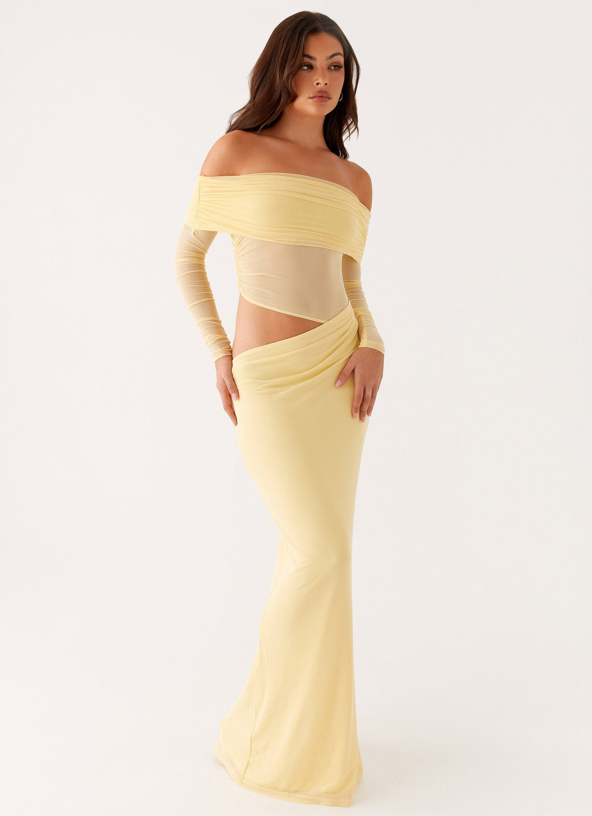 Elena Off-Shoulder Maxi Dress
