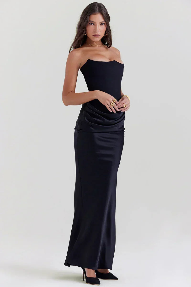 Bella Elegant Strapless Dress