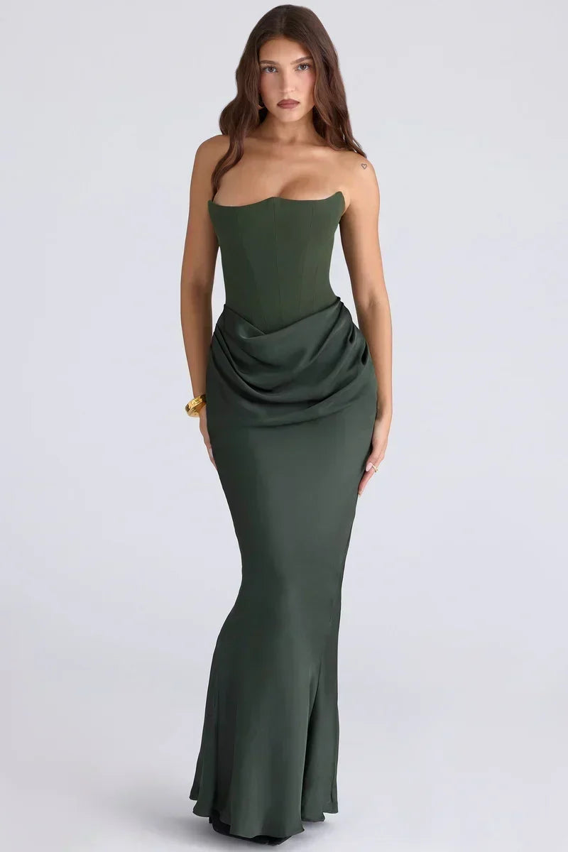 Bella Elegant Strapless Dress
