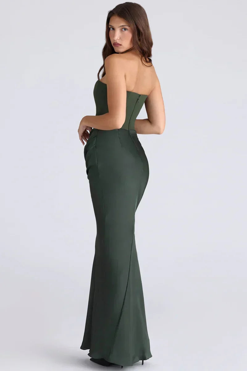 Bella Elegant Strapless Dress