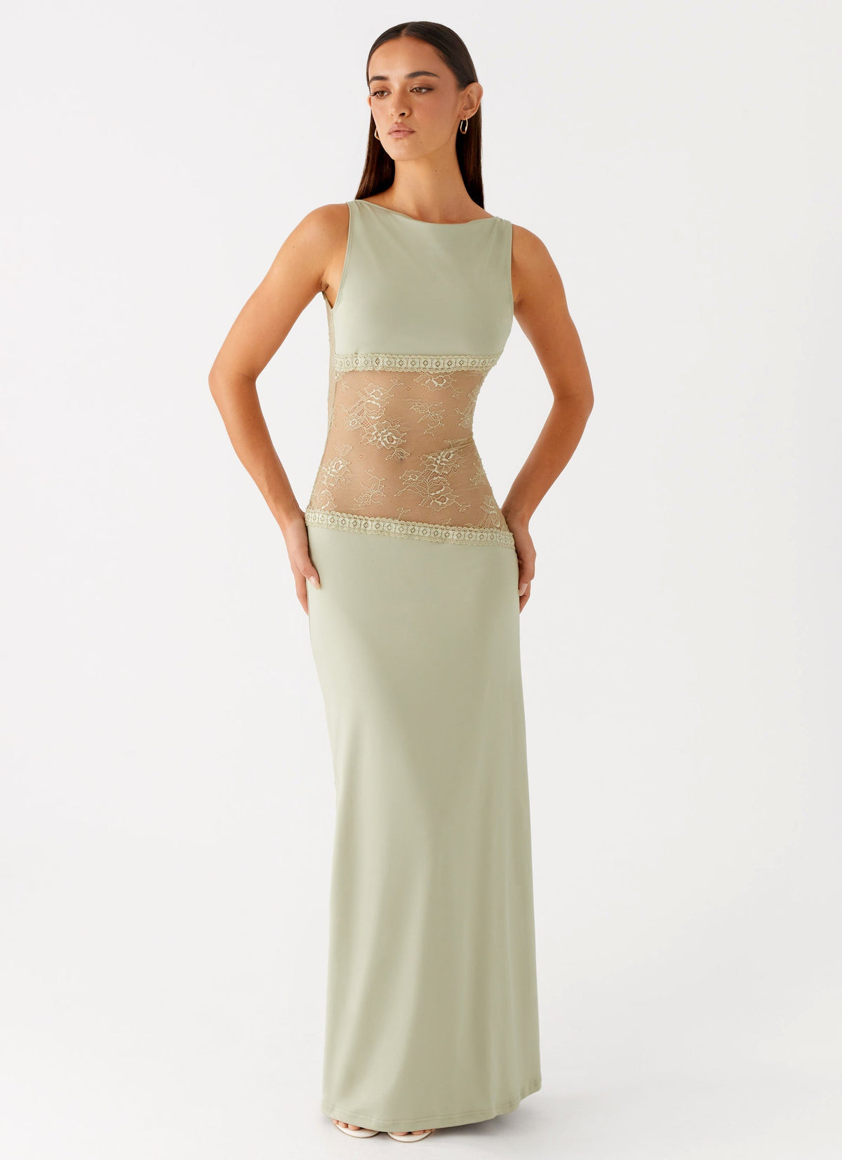 Lucinda Lace Maxi Dress