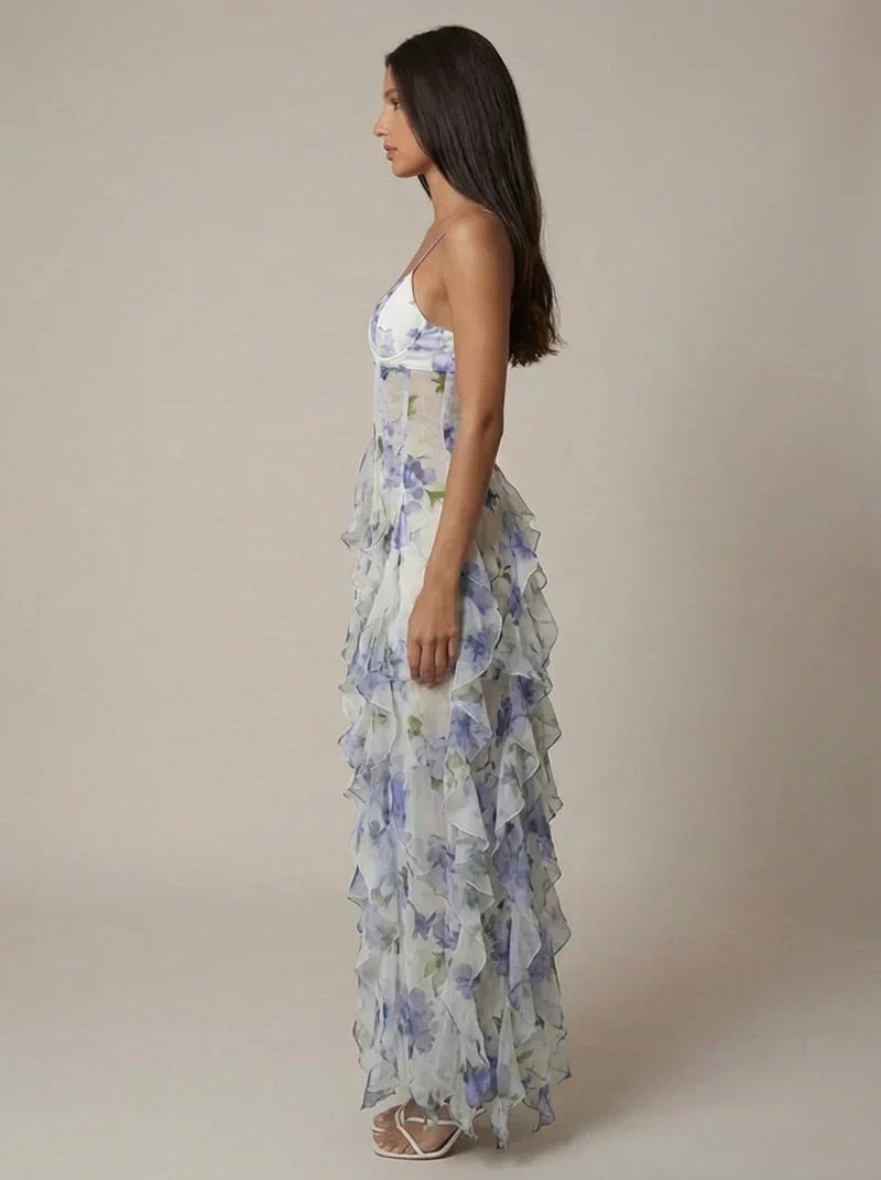 Gabrielle Ruffle Dress