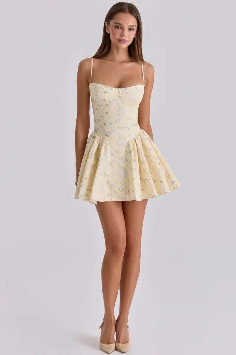 Samaria Floral Mini Dress