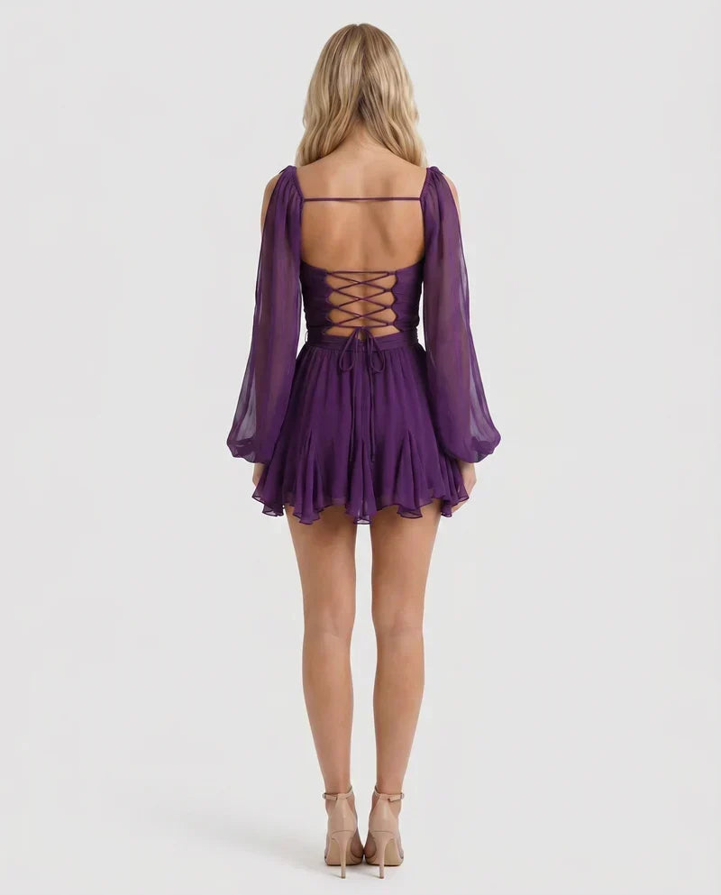 Colette Ruffle Mini Dress