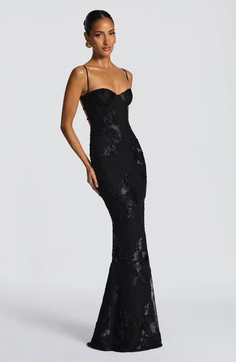 Velour Maxi Dress