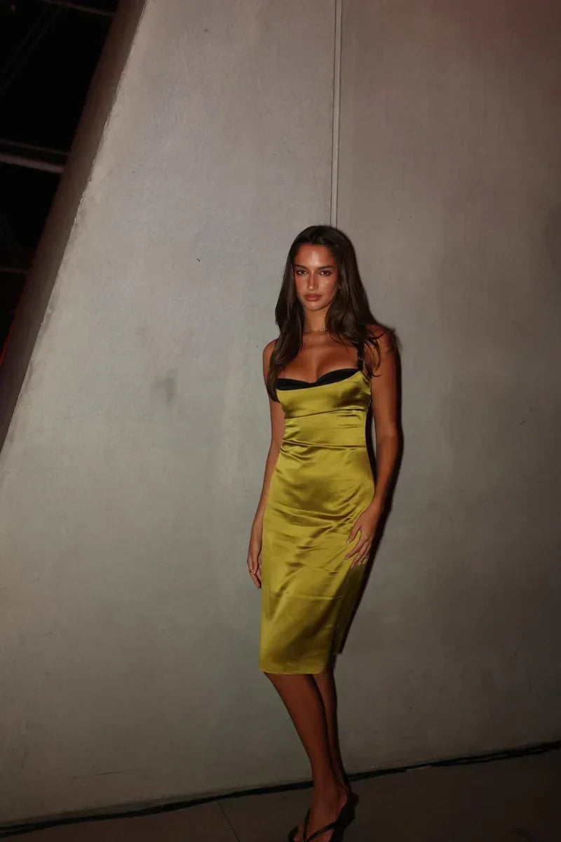 Golden Hour Midi Dress